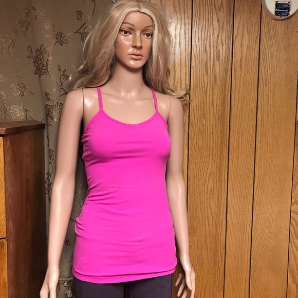 Lululemon Power & Tank Size-4-Pink Good Condition - Picture 11 of 13